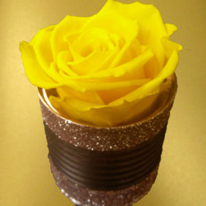 Yellow-rose-in-small-box